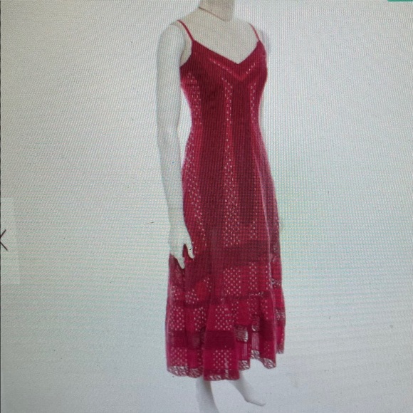 ❤️Love Shack Fancy Red Dress sz2❤️ - Picture 2 of 9